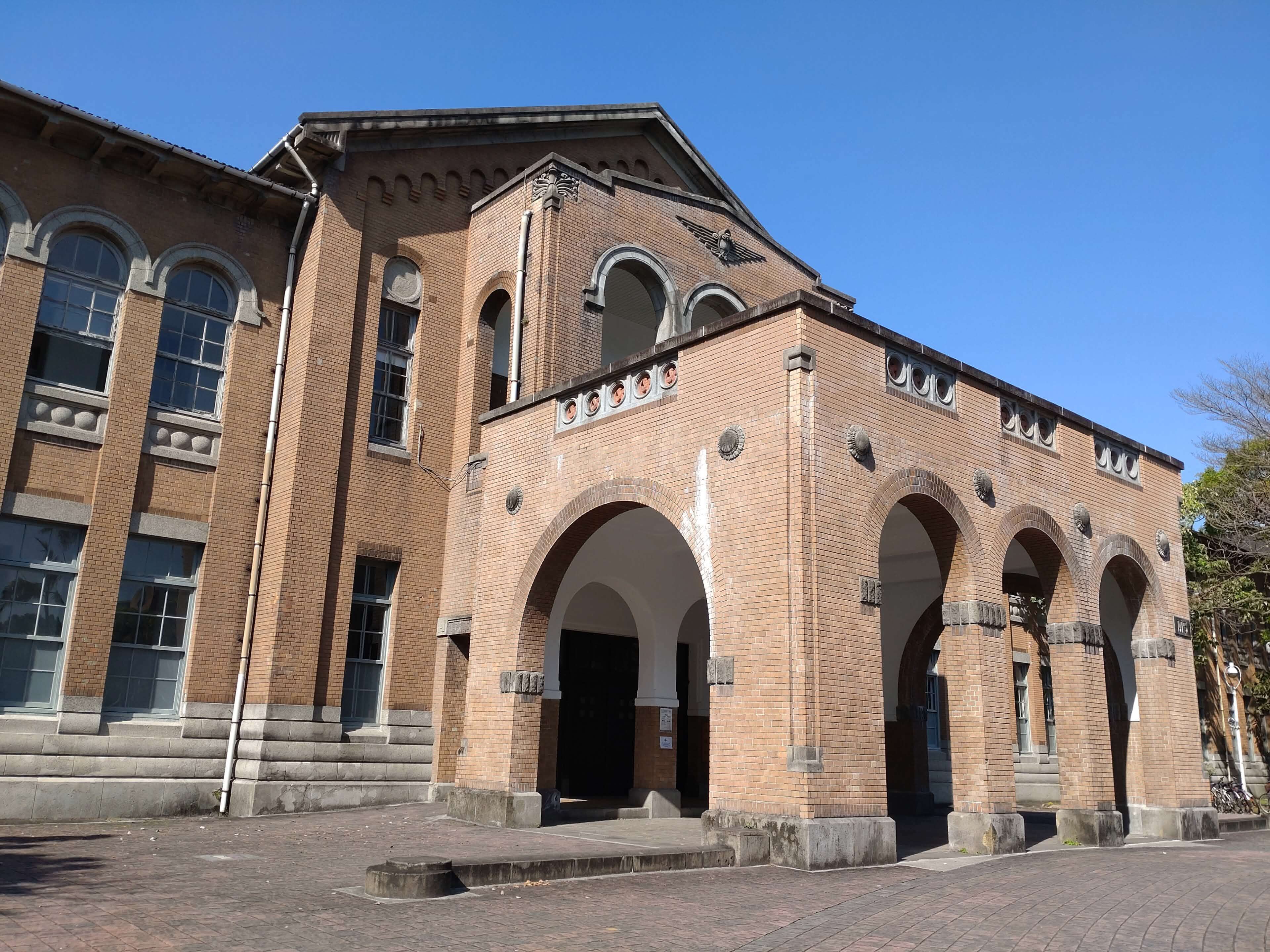 College of Liberal Arts in National Taiwan University built in 1929. This building is an example of Japanese eclecticism architecture in Taiwan
